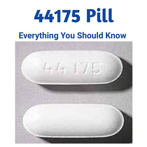 Nausea, vomiting, constipation, lightheadedness, dizziness, drowsiness, sweating, flushing, or dry mouth may occur. . Pill 44 175 white